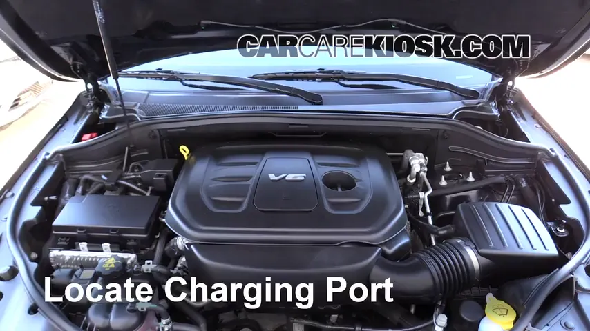 2017 Jeep Grand Cherokee Laredo 3.6L V6 FlexFuel Climatisation Ajouter du réfrigérant